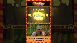 Casinodaddy "He Keeps Going..." | Big Bamboo slot #shorts