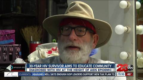 30-year HIV survivor spreads prevention awareness