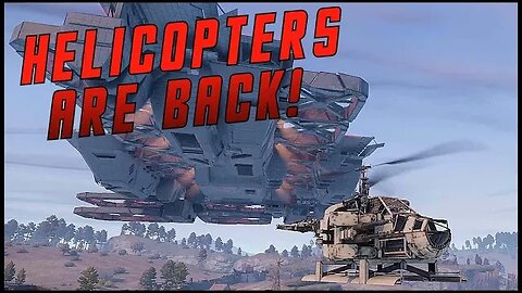 Helicopters are back and here to stay! | Crossout