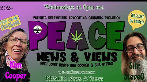 PEACE News & Views Tonight- Jorge Cervantes! ✌📰