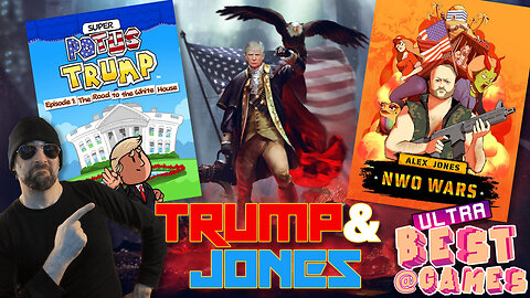 Trump & Alex Jones Games | ULTRA BEST AT GAMES (Edited Replay)