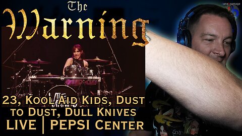 The Warning "23, Kool Aid Kids, Dust to Dust, Dull Knives" 🇲🇽Pepsi Center | DaneBramage Rocks Reacts