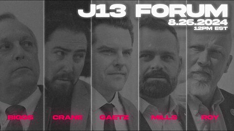 J13 Forum: Examining the Attempted Assassination of Donald J. Trump