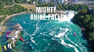 This Hidden Waterfall Will BLOW Your Mind #Mighty Rhine Falls