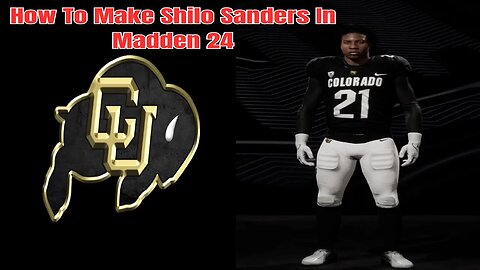 How To Make Shilo Sanders In Madden 24