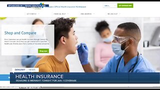 Deadline tonight for health insurance in Colorado