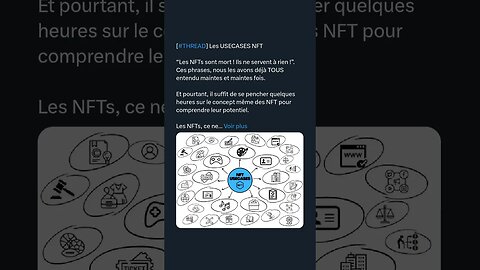 Les USECASES NFT
