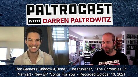 Ben Barnes ("Shadow & Bone," "Westworld," "The Punisher") interview with Darren Paltrowitz