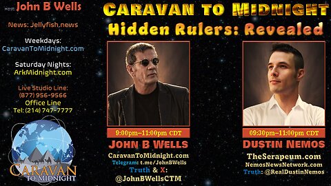 Hidden Rulers: Revealed - John B Wells LIVE