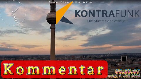 Kommentar im Kontrafunk 09.07.2024 - Collin McMahon #glaubewenig, #hinterfragealles, #denkeselbst