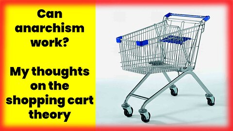 Can Anarchism Work? My Thoughts On The Shopping Cart Theory