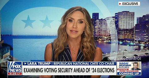 Lara Trump issues a stark warning to anyone trying to cheat in the upcoming Election