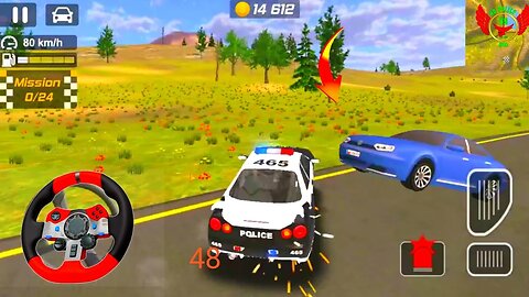 HD police vs gari game #848 police Gameplay Best Car Games Drift Gari Driving 2023 Android