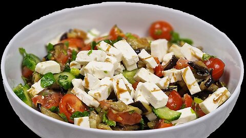 Mom's Delicious Eggplant Salad Recipe