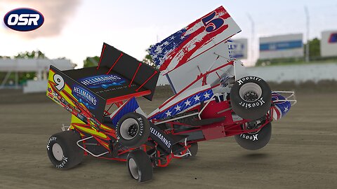 Buckle Up for the Limaland Leap of Faith: iRacing 360 Sprint Car Shenanigans! 🏁