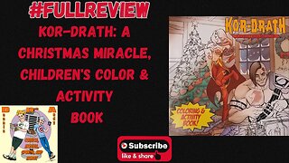 KOR-DRATH is Here! Your New Favorite Children's Coloring and Activity Book for Christmas!