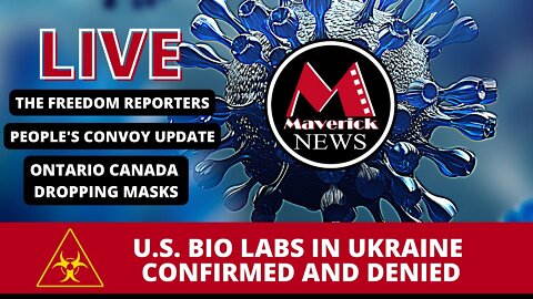 UKRAINE BIO LABS CONFIRMED AND DENIED: ONTARIO CANADA DROPPING MASKS