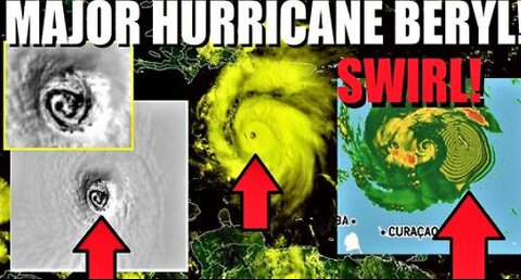 🤯Weird ANOMALY found In Major Hurricane Beryl!