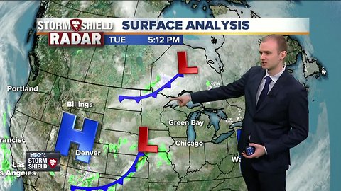 Gino Recchia NBC26 Storm Shield Weather Forecast