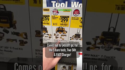 3 Amazing DeWALT DEALS @loweshomeimprovement In-Store ONLY! Don’t Miss These!