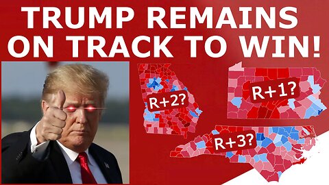 BREAKING: New Data Shows Trump Is ON TRACK to WIN!