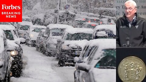 JUST IN: New Jersey Gov. Phil Murphy Holds Winter Storm Briefing As Blizzard Set To Wallop Northeast