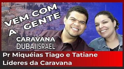 Save the Date 22/08 -Caravana Israel Pr Miquéias Tiago