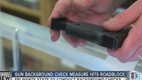 Nevada gun background check expansion hits roadblock