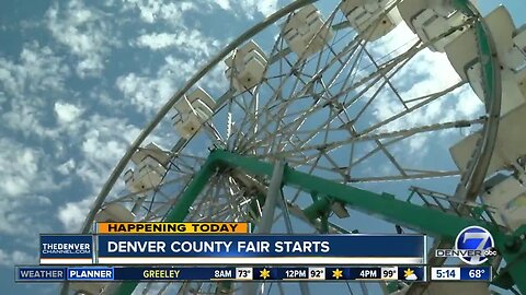 Denver County Fair starts today