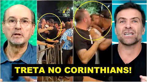 "OLHA ESSA CONFUSÃO que deu no Corinthians, cara! E O PIOR é que..." TRETA após QUEDA GERA DEBATE!