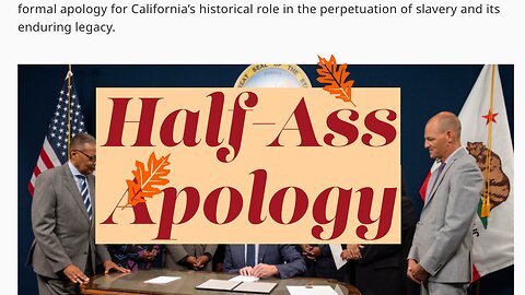 Half-Ass Apology