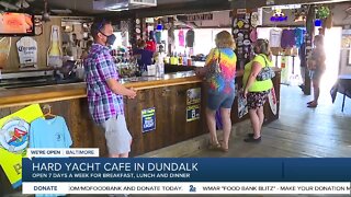 Hard Yacht Cafe in Dundalk open 7 days a week for breakfast, lunch and dinner