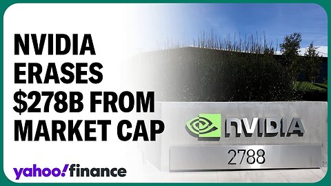 Nvidia leads market slump, erasing $278B from its market cap