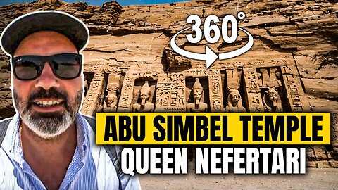 Temples of Abu Simbel (Part 2), 4K 360° VR Immersive Virtual Reality The Temple of Queen Nefertari