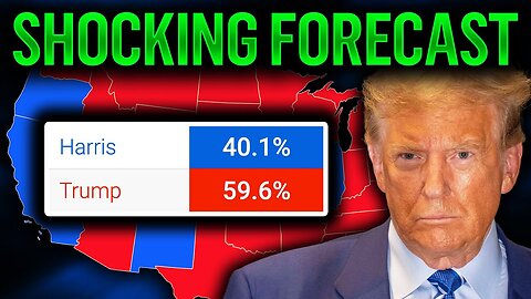 2024 Election Map Based On SHOCKING New Forecast (TRUMP CRUSHES HARRIS) - 9/16/24