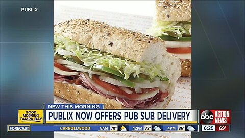 Publix will now deliver your favorite Pub sub to your door