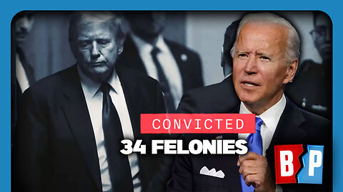 Biden BETS IT ALL On Trump 'Convicted CRIMINAL'