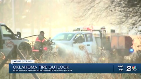 How winter storms could impact spring fire risk