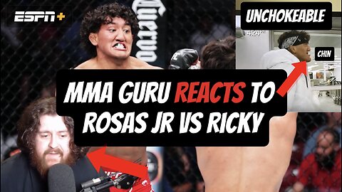 mma guru react to Rosa’s jr vs Ricky