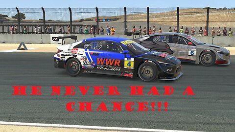 My First Touring Car Challenge In The Hyundai Elantra N TC #iracing #simracing #imsa #mozaracing