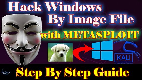 Hacking Windows with Image file Kali Linux : Metasploit