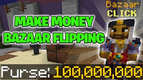 How to Bazaar Flip - Easy Money Making Method