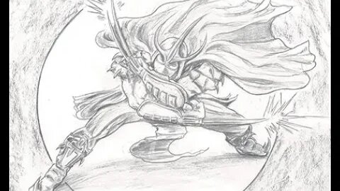 SHREDDER! - Special Pencil Drawings for My Backers