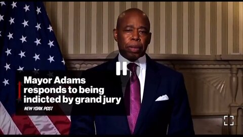 🍿 Mayor Adams Responds To Being Indicted By A Grand Jury