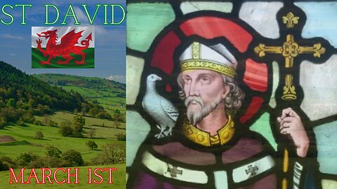 St David - the history, miracles, etymology, and allegories.