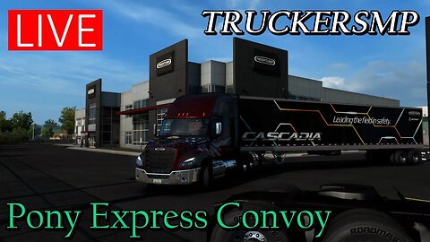 American Truck Simulator - Pony Express Convoy - Truckers MP