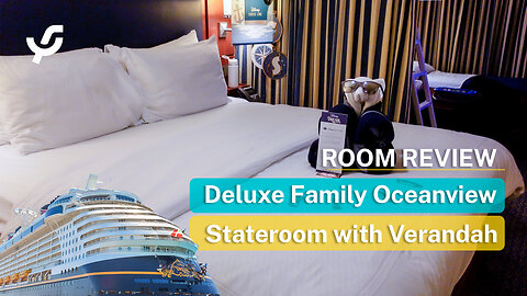 Deluxe Family Oceanview Stateroom with Verandah | Disney Dream Walkthrough | Room 10620