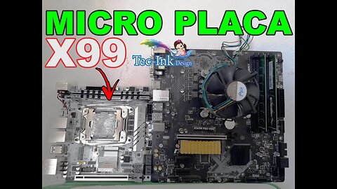 Kit Xeon X99 ITX C/ E5-2686 v4 Cabe Na Palma Da Mão! Kit Interposer Do Inscrito C/ QTJ1 E MSI B-365