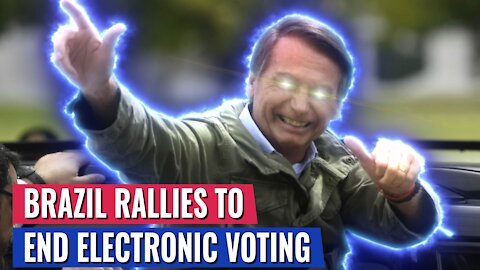 HUNDREDS OF THOUSANDS RALLY FOR END OF ELECTRONIC VOTING IN BRAZIL, PAPER BALLOTS ONLY!