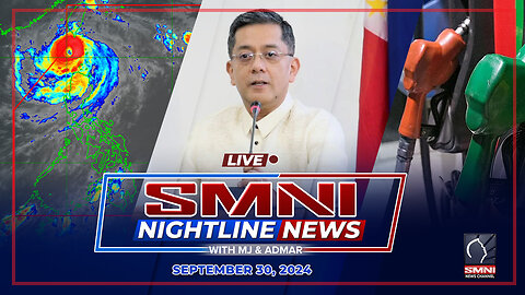 LIVE: SMNI Nightline News with Franco Baranda & Almar Forsuelo | September, 30 2024 - Lunes